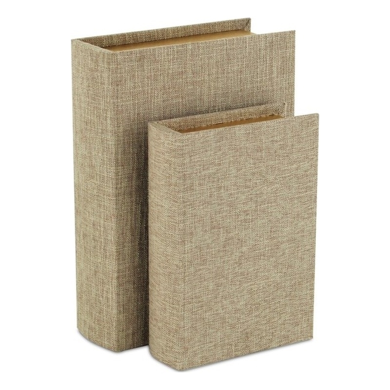 Canter Isle Linen Book Box Set - Beige