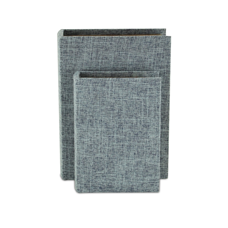 Canter Isle Linen Book Box Set - Light Blue