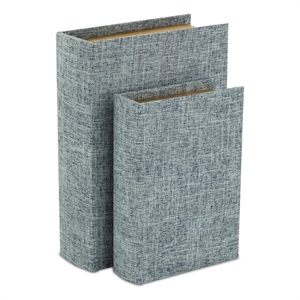 Canter Isle Linen Book Box Set - Light Blue