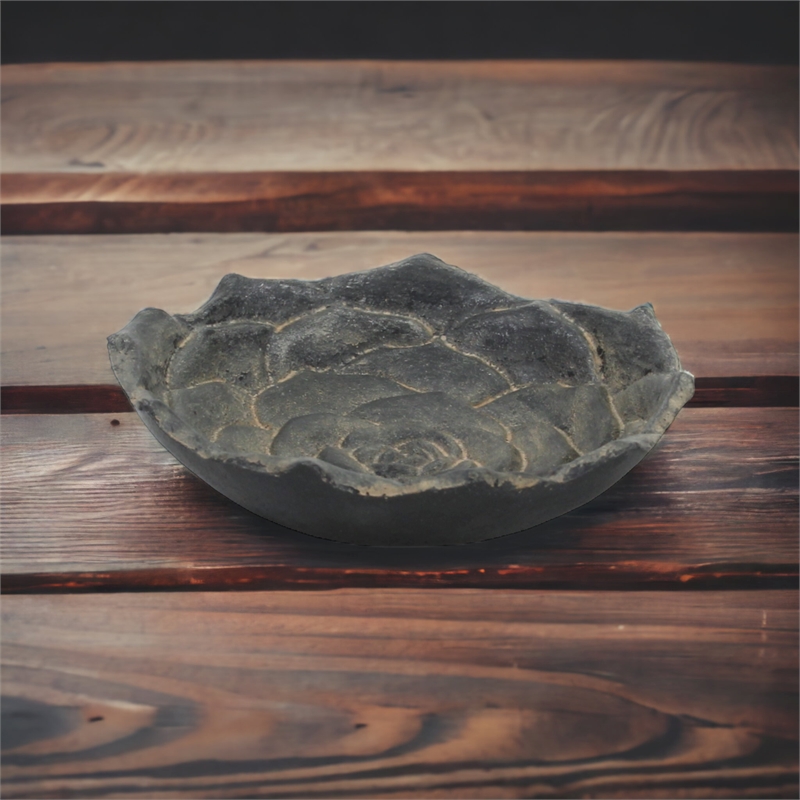 Ellis Cast Iron Table Decor - Lotus - Small