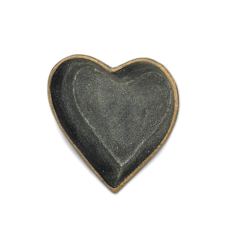 Isano Cast Iron Catchall Dish - Heart