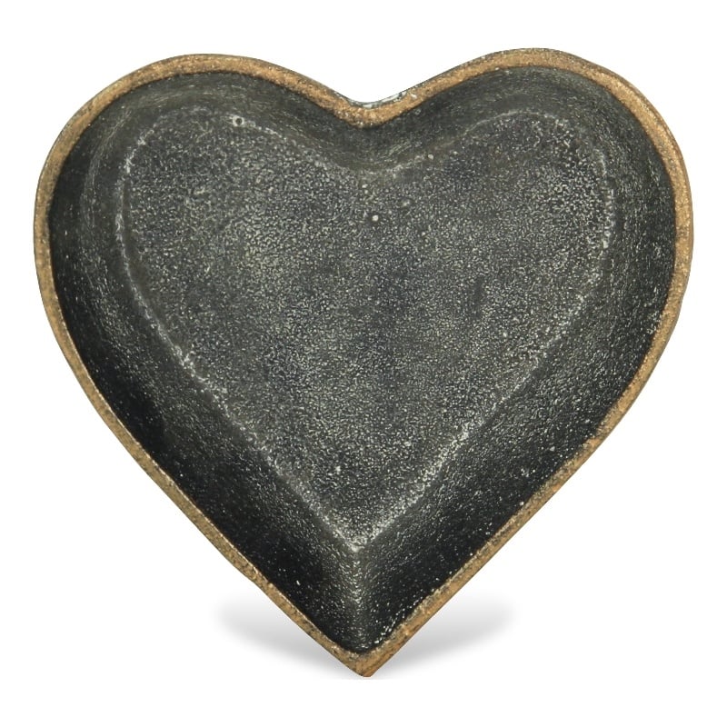 Isano Cast Iron Catchall Dish - Heart