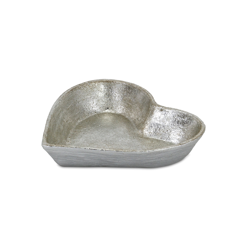 Isano Silver Cast Iron Catchall Dish - Heart