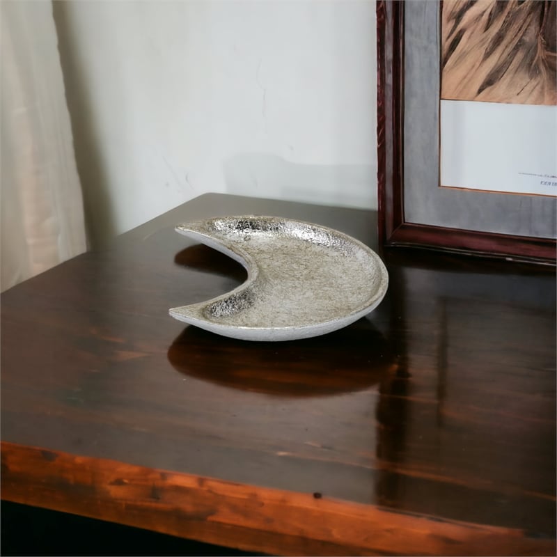 Isano Cast Iron Crescent Moon - Silver