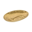 Roven Cara Golden Cast Iron Abstract Face Dish
