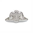 Christmas Bell Cast Silver Gold Catchall Dish