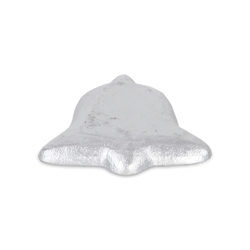 Christmas Bell Cast Silver Gold Catchall Dish