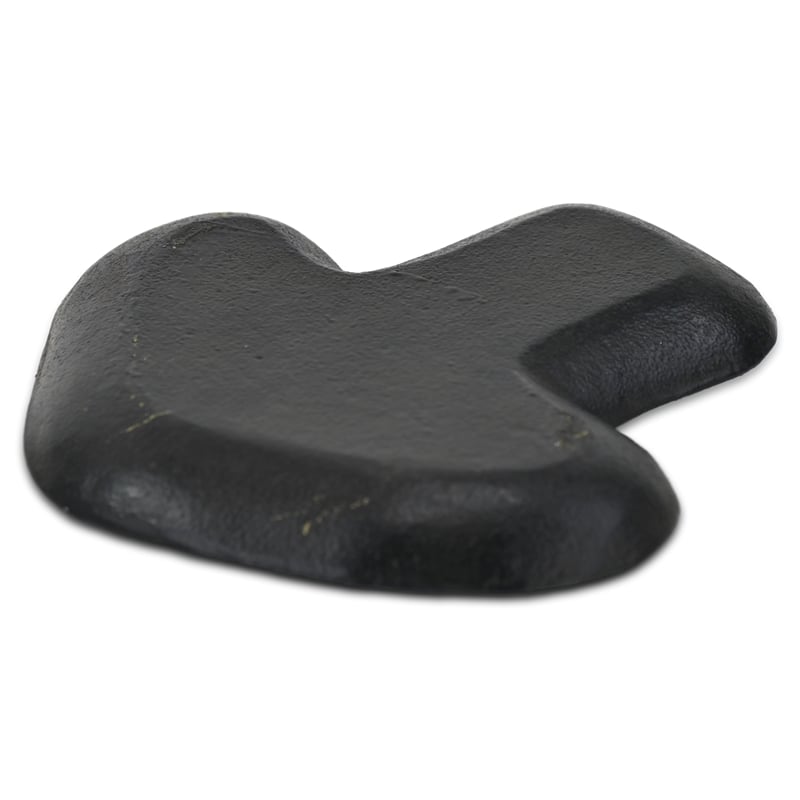 Cressida 7 Inch Cast Iron Mushroom Catchall Dish - Black