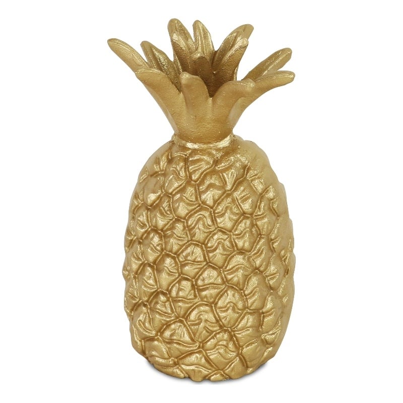 Thala Gold Cast Iron Pineapple - Large