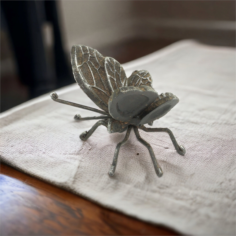 Selina Rustic Cast Iron Butterfly