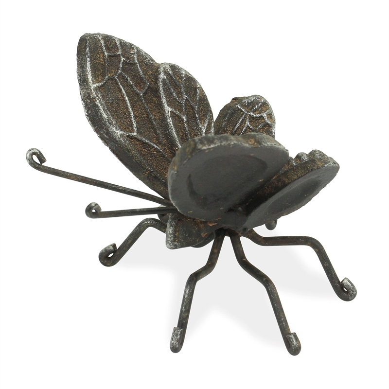 Selina Rustic Cast Iron Butterfly