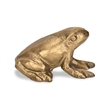 Verdor Golden Frog Cast Iron Decor