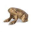 Verdor Golden Frog Cast Iron Decor