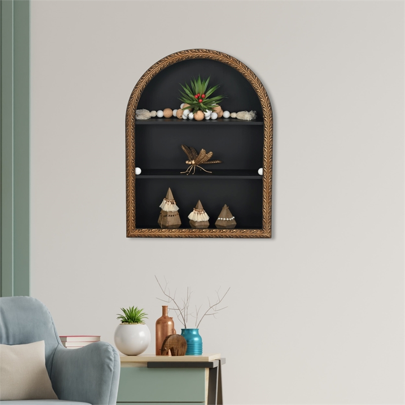 Verdor Golden Dragonfly Cast Iron Decor