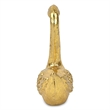 Thalassa 4.25 Inch Cast Iron Swan Figurine - Gold