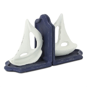 Ceili Cast Iron Sail Boat Bookends