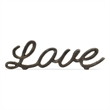 Amara Cast Iron Table Decor - Love