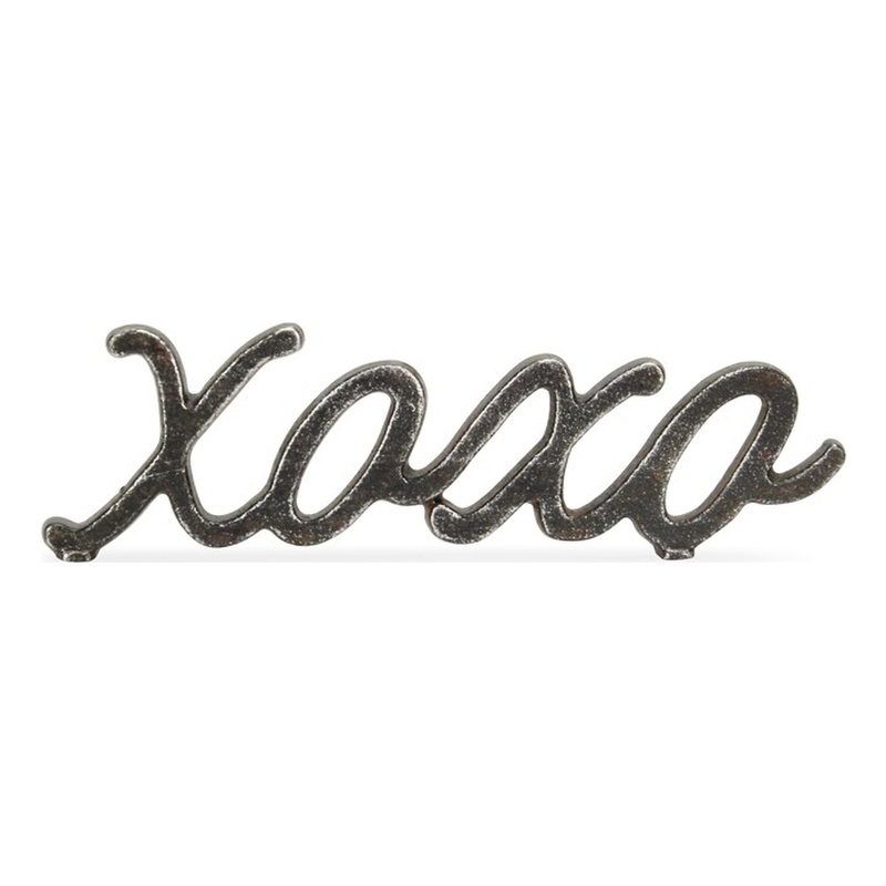 Milena Cast Iron Table Decor - XOXO