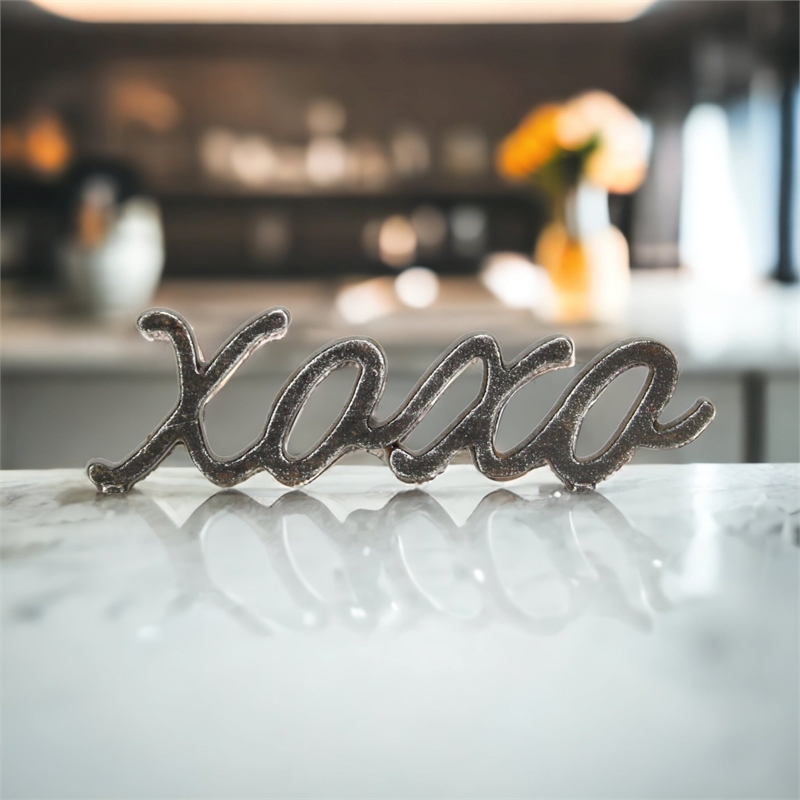 Milena Cast Iron Table Decor - XOXO