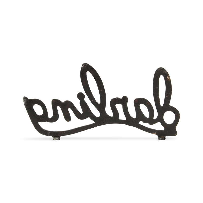 Carwyn Cast Iron Table Decor - Darling