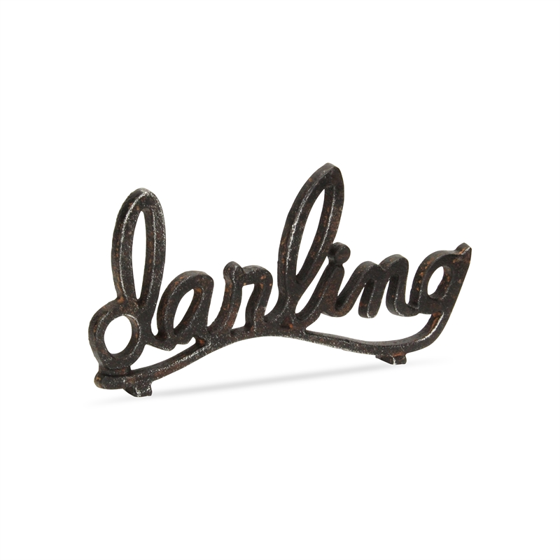 Carwyn Cast Iron Table Decor - Darling