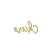 Steffen Cast Iron Cheers Table Decor - Gold