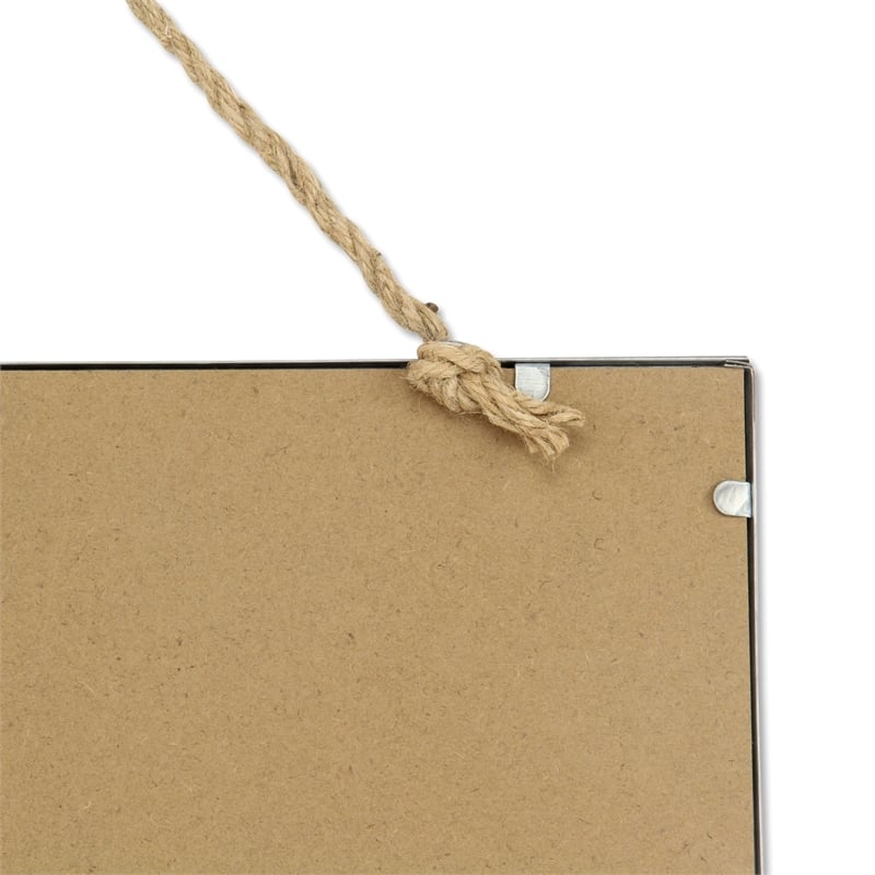 Isaiah Galvanized Framed Hanging Chalkboard