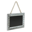 Thirza Patterened Galvanized Frame Hanging Chalkboard
