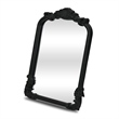 Briseis 11.75 Inch Rectangular Table Mirror - Black