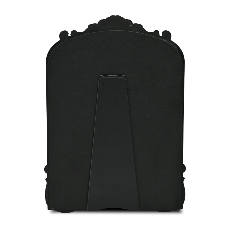 Briseis 11.75 Inch Rectangular Table Mirror - Black