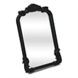 Briseis 11.75 Inch Rectangular Table Mirror - Black
