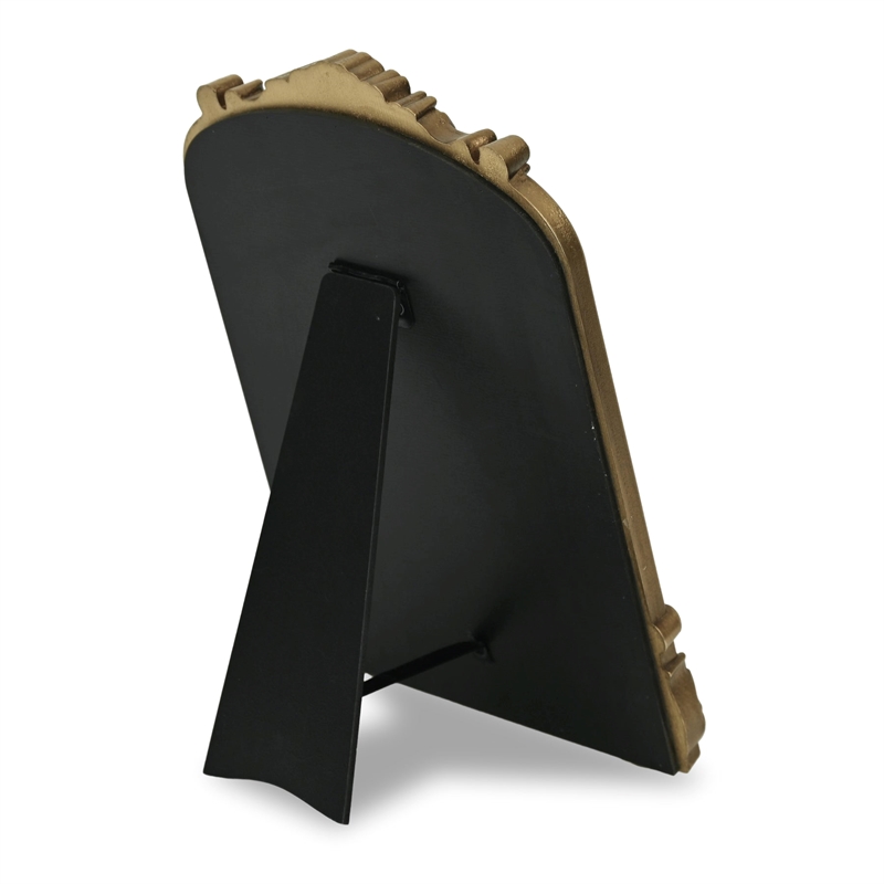 Briseis 11.75 Inch Rectangular Table Mirror - Gold