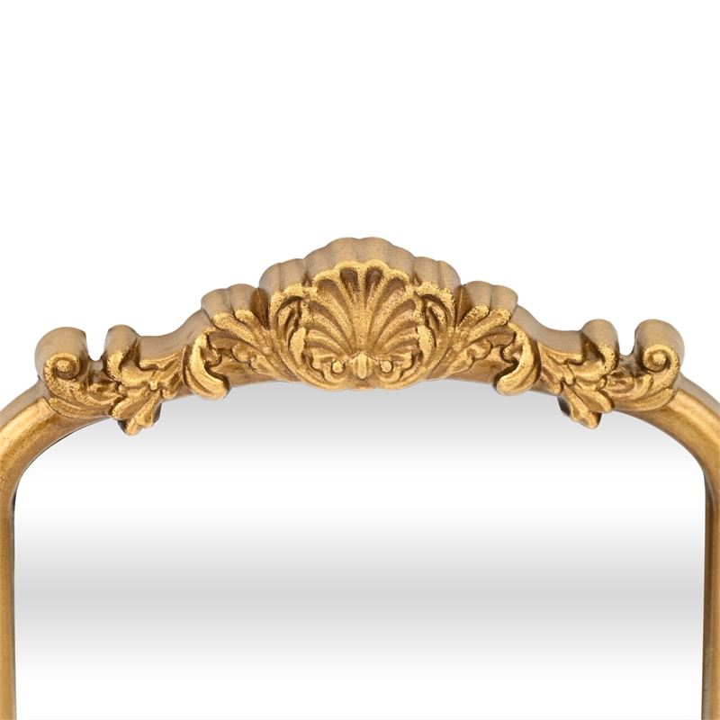 Briseis 11.75 Inch Rectangular Table Mirror - Gold