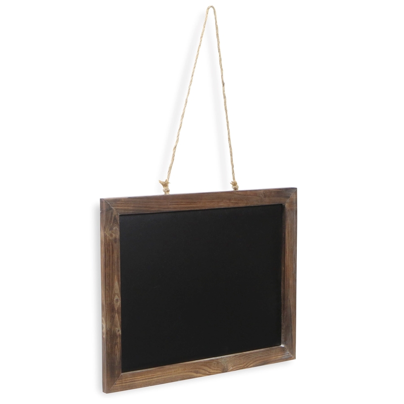 Delaria Wooden Hanging Chalkboard