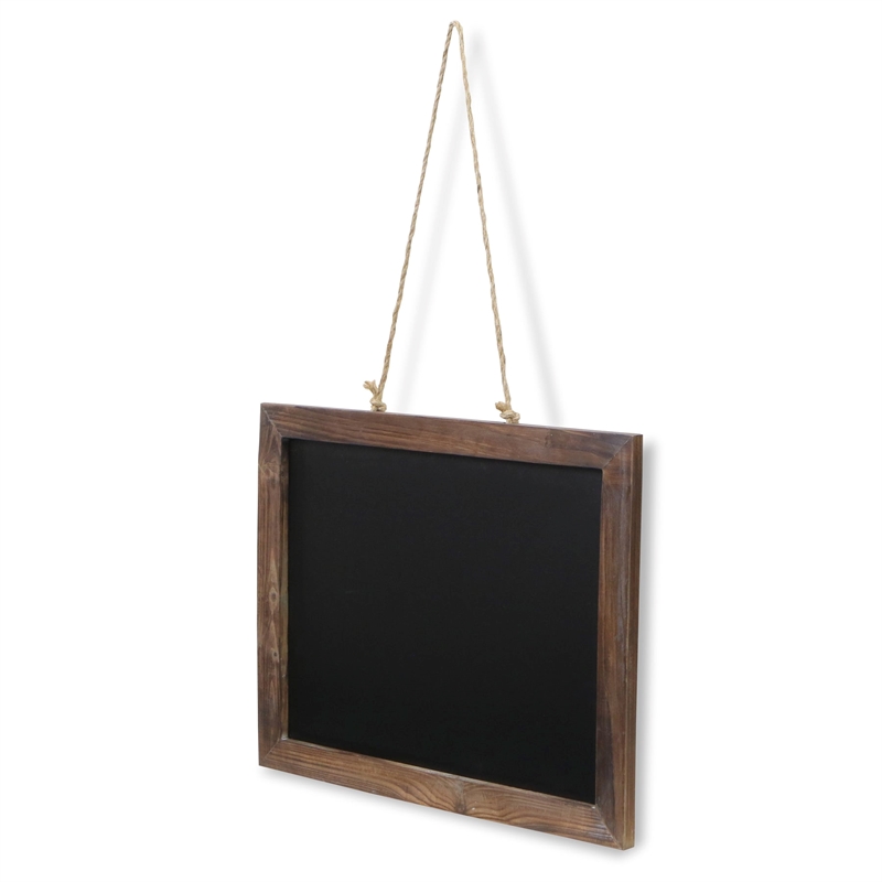 Delaria Wooden Hanging Chalkboard