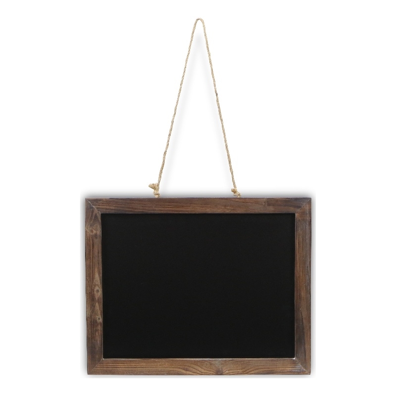 Delaria Wooden Hanging Chalkboard