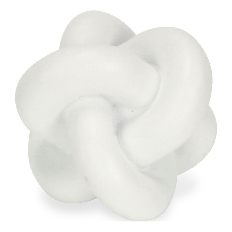 Minyoro White Resin Chain Knot Sculpture