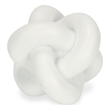 Minyoro White Resin Chain Knot Sculpture