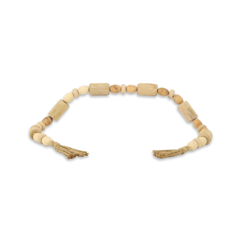 Wistan Hanging 4 Wood Bead Design Garland Decor
