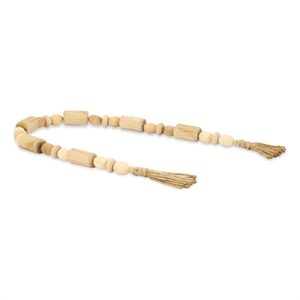Wistan Hanging 4 Wood Bead Design Garland Decor