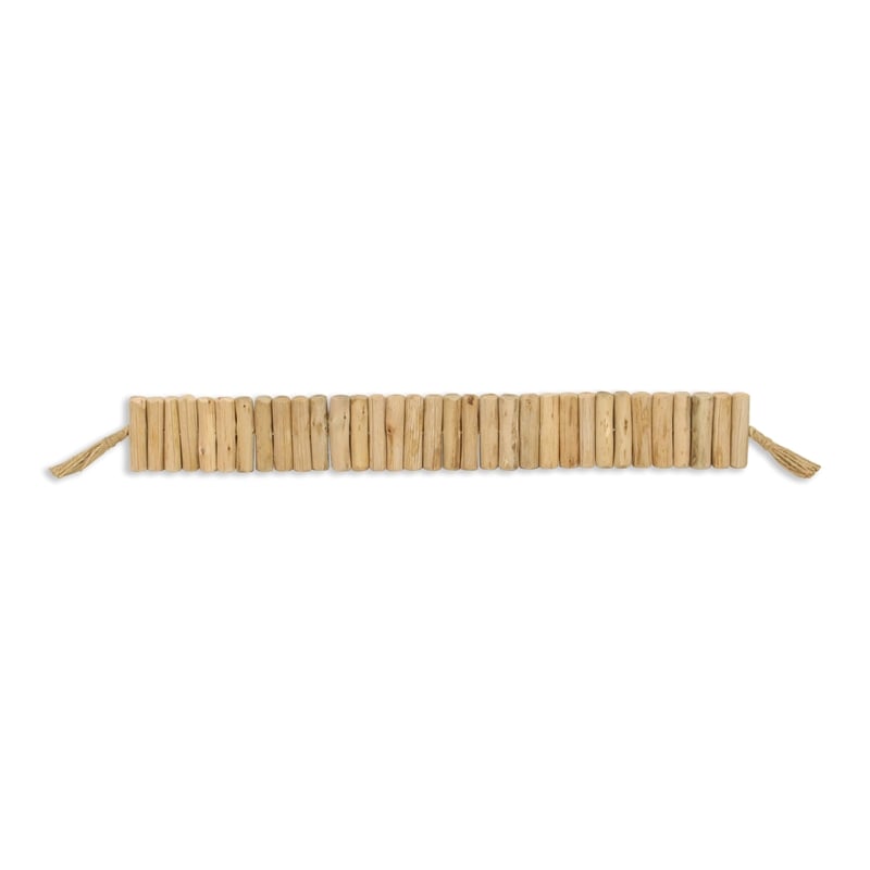 Wistan Hanging Wood Bar Tassel Decor - Large
