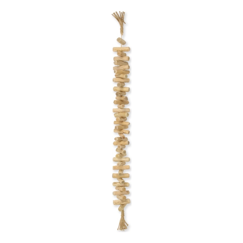 Wistan Hanging Wood Bar Tassel Decor - Small