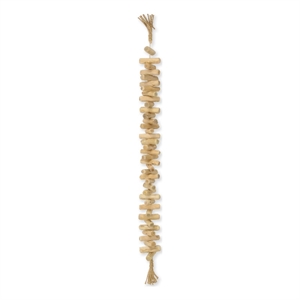 Wistan Hanging Wood Bar Tassel Decor - Small