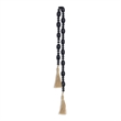 Akaida Dark Blue Mixed Wooden Bead Garland Decor