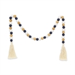 Kira Brown Blue and White Beaded Garland