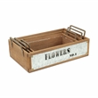 Quillen Set of 3 Garden Themed Wood Crates