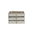 Rustic Farmstead Dark Gray Wooden Crate Set