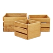 Rustic Farmstead Wooden Crate Set