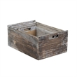 Cyprian Set of 4 Wood Crates with Chalkboard