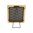 Merridew Wood Framed Metal Earring Hanging Table Easel